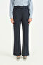 Trousers - navy blue - 2