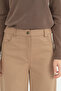 Wide Leg Trousers - Camel - 3