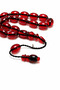 Sıkma Ateş Amber Mascot Large Grain Special Design Men's Prayer Beads - 3