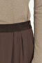 Beli Sport Elastic Cuffed Modal Trousers - Brown - 3