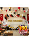 100Pcs Balloon Classroom Decoration Set Gold Foil Letters White Red Black Gold Balloons School Classroom Board Ornament Elementary Week Celebration - 3