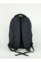 Unisex Waterproof Multi-Compartment Crinkle Fabric School Bag Laptop Bag - 4