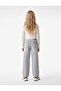 Cotton Wide Leg Denim School Trousers - 3