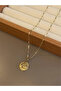Xuping Moon Star Necklace - Gold
