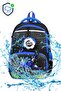 Boys' Football Player Patterned 3-Piece School Bag Set with Lunch Bag and Pencil Case - 2