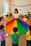 Parachute Skirt Wearable Play Parachute Skirt Rainbow Parachute Dance Show Activity Activity Kindergarten Nursery Group Garden Game Gymnastic Game - 5