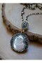 Gum Pearl Handmade Necklace - White - - 2