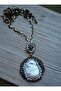 Gum Pearl Handmade Necklace - White - - 3