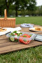 Gondol Sigma 2 Compartment 500 ml Storage Container with Lid |   Breakfast and Snack Tray Gray - 2