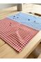 Food Cover 50X70 cm Blue Red Gingham Checkered Multi-Purpose Food Cover - 4