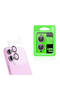 iPhone 16 Camera Lens Protector Metal Full Compatible Premium Znth - 3