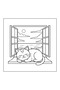 Beach Homes 40-Page Coloring Book-Thick Pages (21 X 21 cm) Suitable for Children and Adults - 7