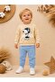 Baby Boy Printed Sweatshirt & Jogger Bottom Set 0-24 Months