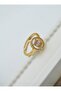 Jewelry Store Zircon Ring - Gold Color - - 3