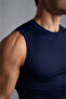 Basic Men's Compression Tank Top – Body-Fitting Sports Athlete's Undershirt - 2