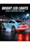 1:20 4WD RC Drift Racing Car with 2.4GHz Remote, LED Lights, Complete Set, Blue - 2
