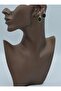Anthea Roze Plated Earrings - Green - - 4