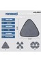 Triangular Mop Cloth, Highly Efficient Absorbent Material - 4