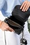 Women's Black Chain Strap Mini Crossbody and Shoulder Bag-Bd7038Bd - 4