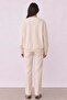 Printed Detailed Sweatshirt Beige - 4