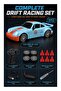 1:20 4WD RC Drift Racing Car with 2.4GHz Remote, LED Lights, Complete Set, Blue - 3