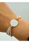 And Czech Crystal Bracelet - White -