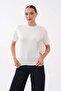 Women's Short Sleeve Lace Detailed Knitwear