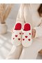 Women's Plush House Slippers Closed Front Soft Lightweight Sole Winter Warm Comfortable House Slippers