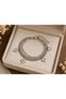 Multiple Chain Heart Figured 316L Stainless Steel Women's Bracelet Stylish Design - 3
