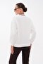 Women's Scarf Detailed Sweatshirt - 4