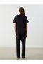 Vizyon New Season Shirt Collar Plain Short Sleeve Women's Pajama Set - 7