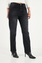 Cotton High Waist Straight Leg Jeans Women's Denim Pants 7031007 - 7
