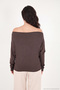 Madonna Collar Bat Sleeve Knitwear Blouse Women's Bluz 5866892 - 7