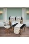 5-Piece Alya Living Room Set with Cream-Colored Lace Table Runner and Tablecloth, Modern Design BX - 5