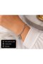 Dream Written Plate Detailed Silver Color 316L Stainless Steel Chain Bracelet