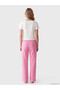 Crew Neck Printed Women's Pajama Set - 4