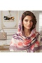 Bambu Soft Kraş Shawl Collection - Rich Floral Patterns - 80X175 cm