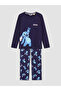 Stitch Printed Women's Pajama Set - 5