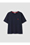 Ozmarka New Season Navy Blue Polka Dot Women's Pajama Set - 6