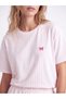 Vizyon New Season Ecru Embroidered Women's Shorts Pajama Set - 3