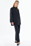 Chain Detailed Sweatshirt Black - 5