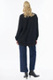 High Collar Sweatshirt Black - 5