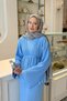 Medusa Gilet Dress Baby Blue - 4
