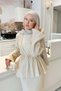 Medusa Gilet Dress Beige - 3