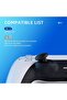 عصي تحكم قابلة للتبديل من نوع EDGE لوحدة تحكم PS5، عصي تناظرية بديلة سوداء مخصصة قابلة للتبديل - 3