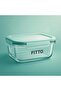 1500ml Plastic Meal Prep Container – Airtight, Leakproof, and Versatile Food Storage Solution - 3