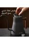 غلاية كهربائية ذكية بعنق مرن، غلاية للصب البطيء مع تحكم في درجة الحرارة للقهوة والشاي، مصنوعة من الفولاذ المقاوم للصدأ 316 - 7