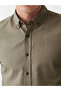 Nevavm Regular Fit Dobby Men's Shirt with Difference - 3