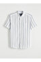 Nevavm Regular Fit Striped Dobby Men's Shirt with Difference - 5