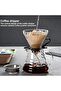طقم صنع القهوة، 10 قطع، طقم قهوة V60 بالتقطير مع إبريق عنق الإوزة، مطحنة يدوية، مؤقت - 4
